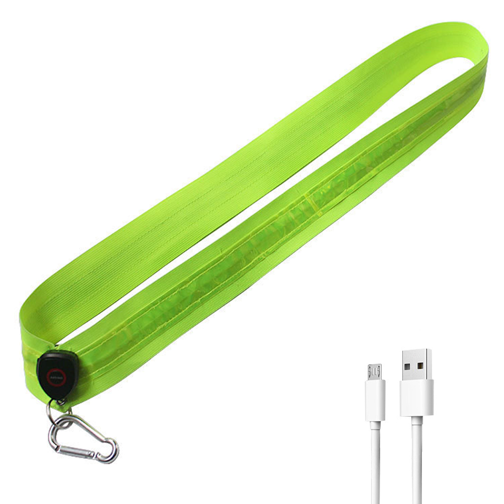 Running Gear Night - LED Running Belt Rechargeable Illuminated Shoulder