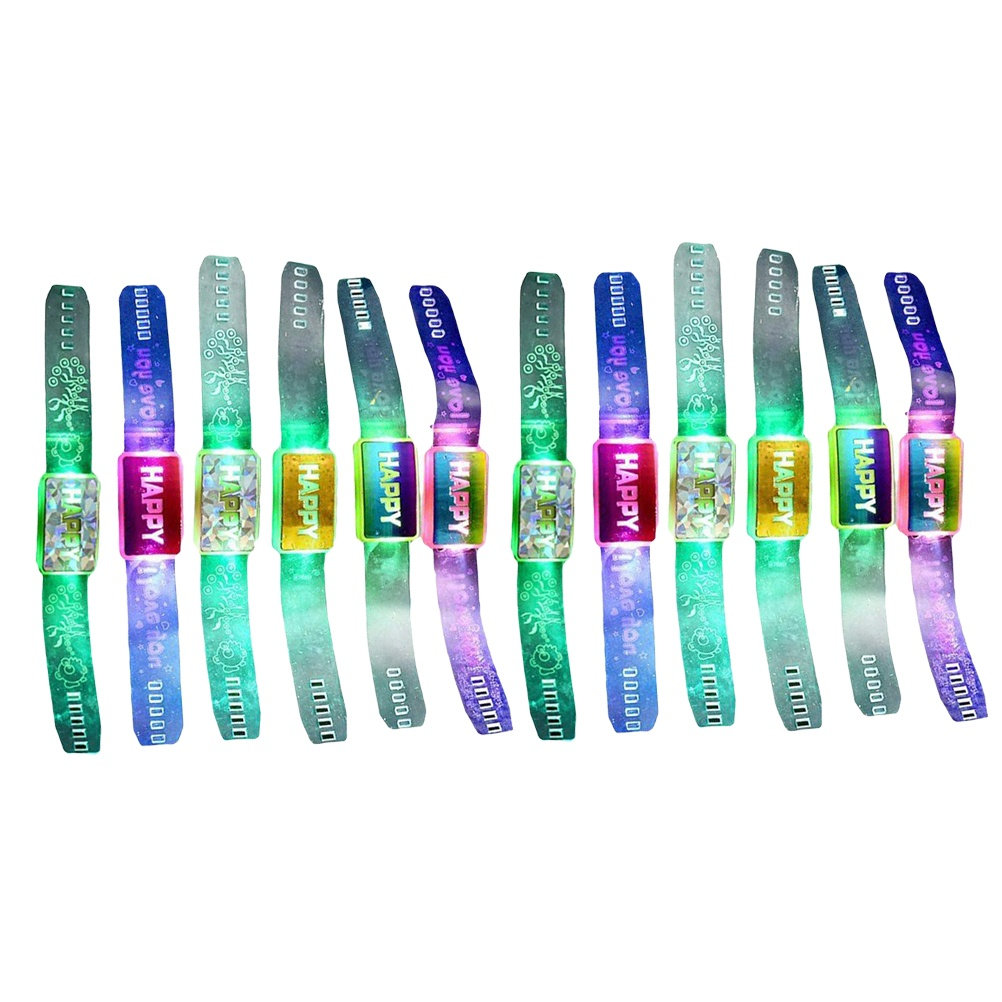 Running Gear In The Dark - 12Pcs Flashing Luminous Bracelets Glow in