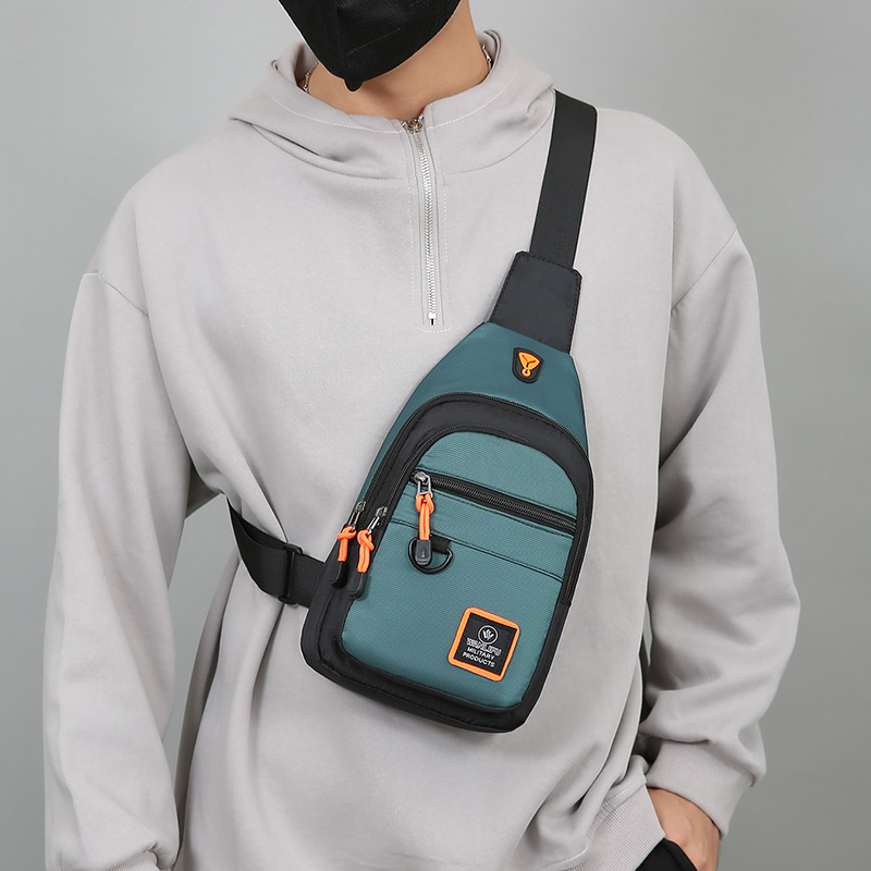 Running Gear For Beginners - Casual Men Chest Bag Nylon Small
