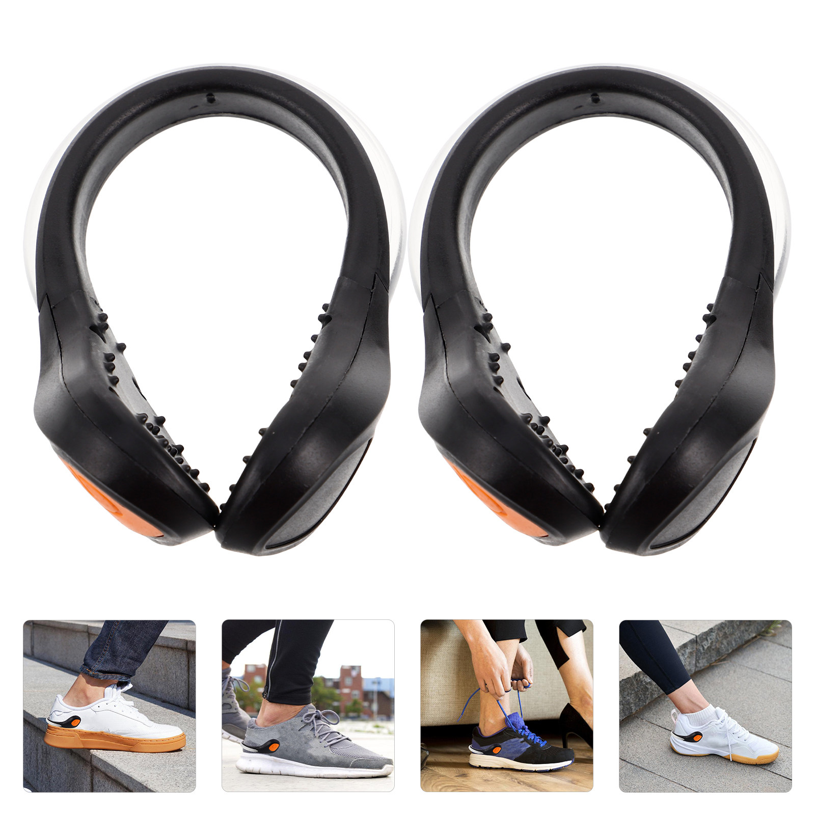 Running Gear Night - 2Pcs LED Shoe Clip Lights Night