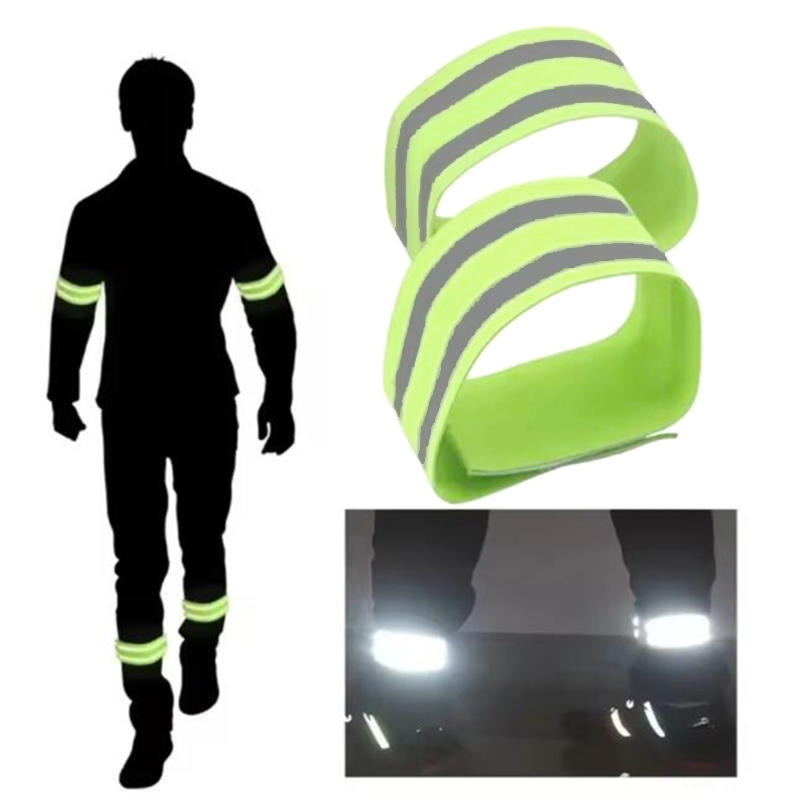 Running Gear Night - High Visibility Reflective Safety Bands Adjustable
