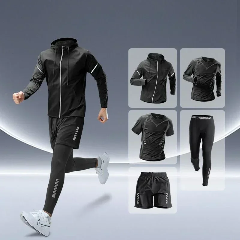 Men's Fitness Running Set Tigh - огляд і ціна Running Gear Autumn