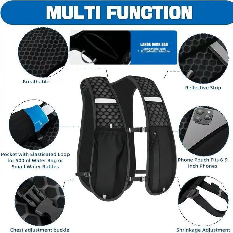Lightweight Running Vest for B - огляд і ціна Running Gear Autumn