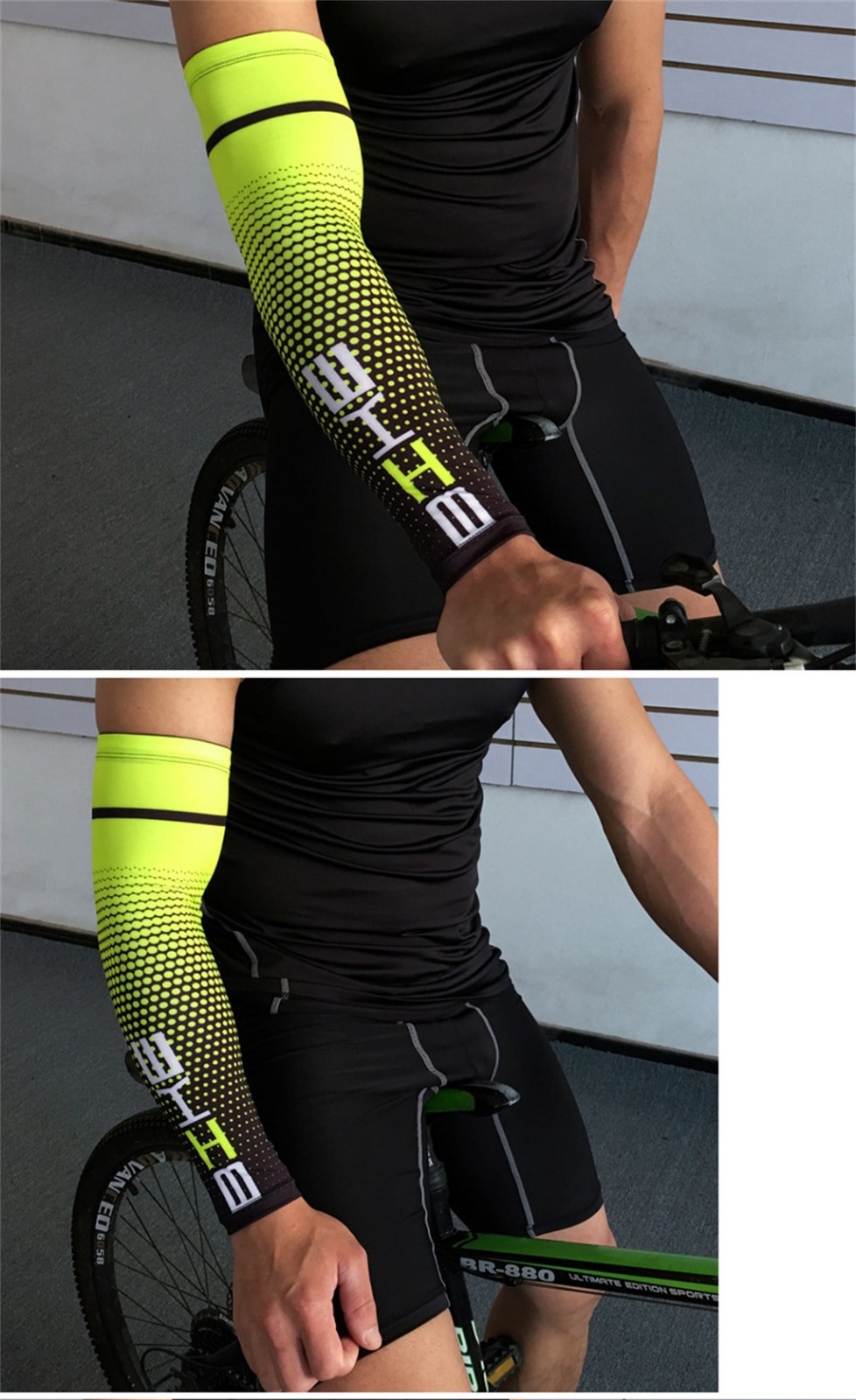 Gradient Compression Arm Sleev - огляд і ціна Running Gear Autumn