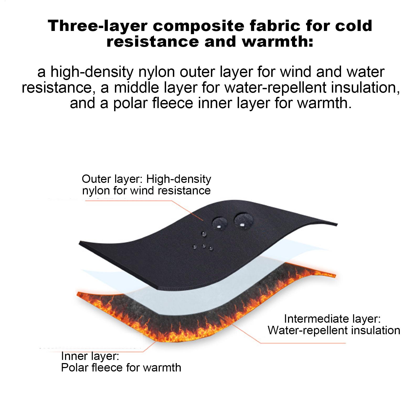 Warm Gloves Windproof Touchscr - огляд і ціна Running Gear In Snow