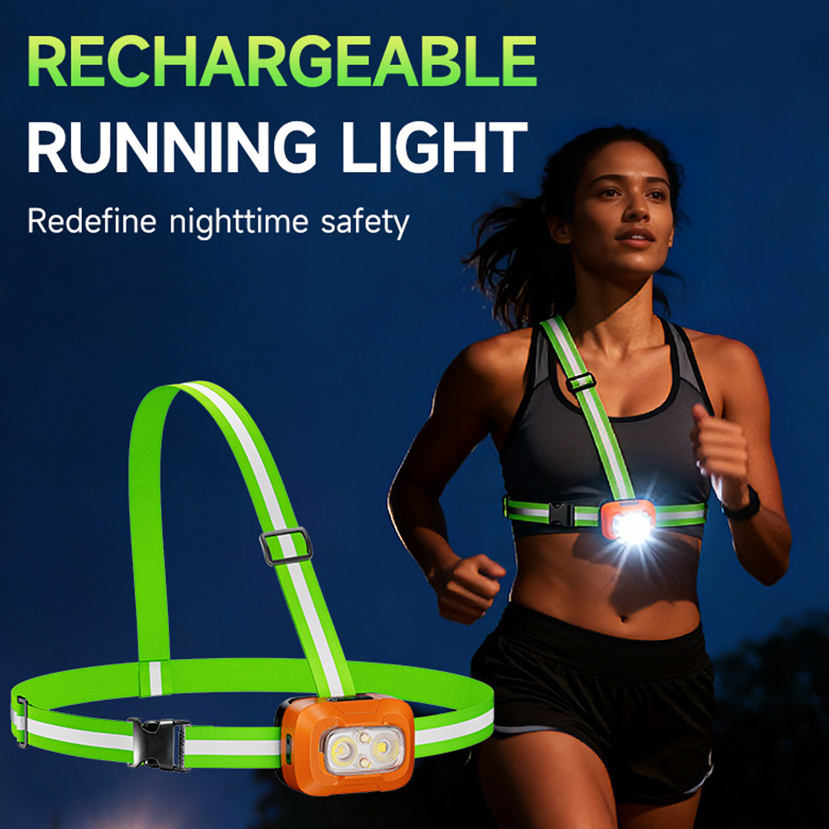Running Light USB Rechargeable - огляд і ціна Running Gear Night