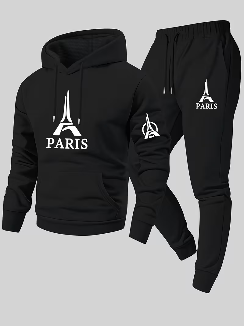 Paris Men's Urban Casual Two-P - огляд і ціна Running Gear Autumn