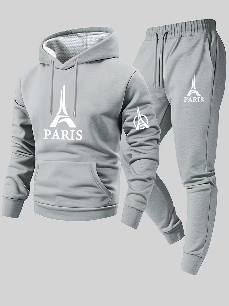 Paris Men's Urban Casual Two-P - огляд і ціна Running Gear Autumn