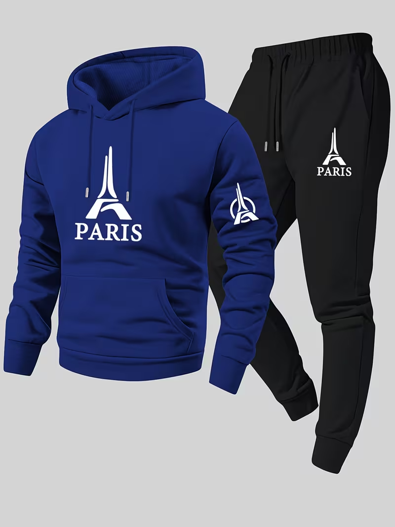 Paris Men's Urban Casual Two-P - огляд і ціна Running Gear Autumn