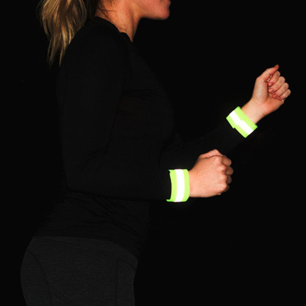 4Pcs Adjustable Reflective Ban - огляд і ціна Running Gear Night