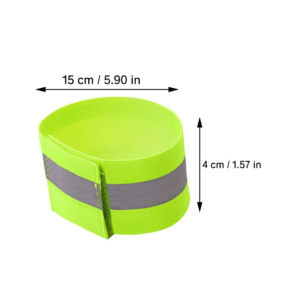 4Pcs Adjustable Reflective Ban - огляд і ціна Running Gear Night