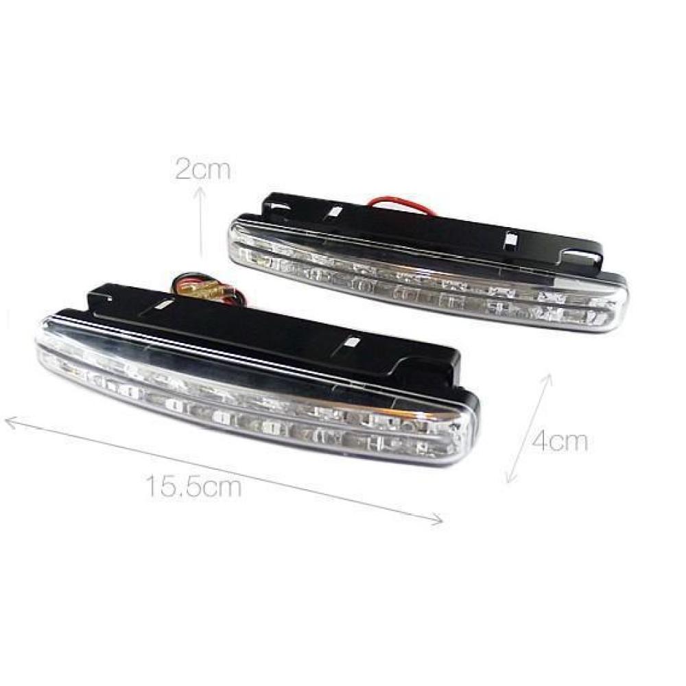 8LED Automotive Daytime Runnin - огляд і ціна Running Gear Auto