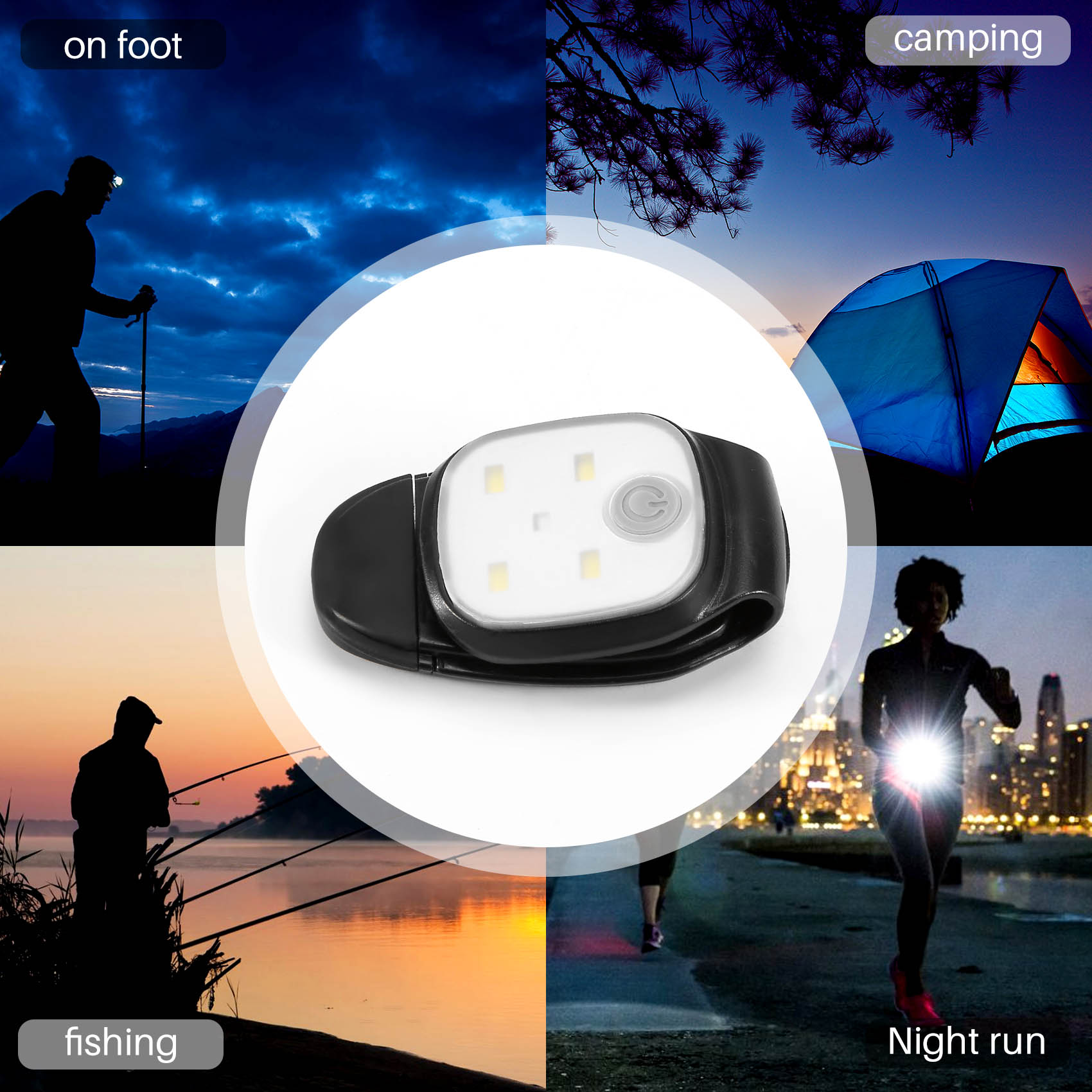 XSXS-Outdoor Night Clip On Run - огляд і ціна Running Gear Night