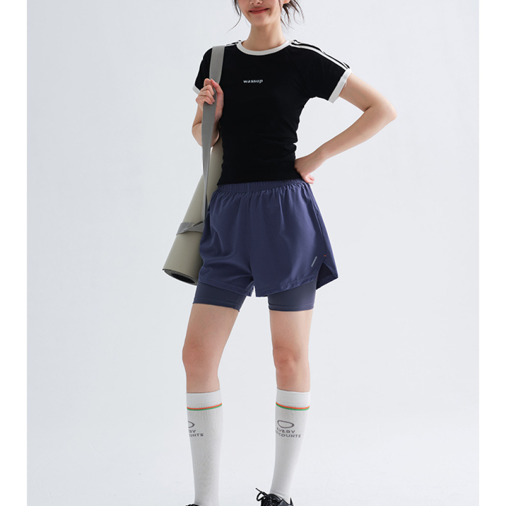 Ladies Athletic Shorts Double  - огляд і ціна Running Gear Junior