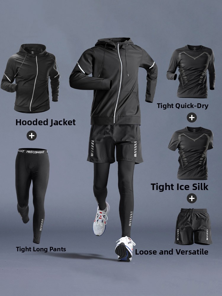 Qui Dry Sports Training Suit f - огляд і ціна Running Gear Autumn