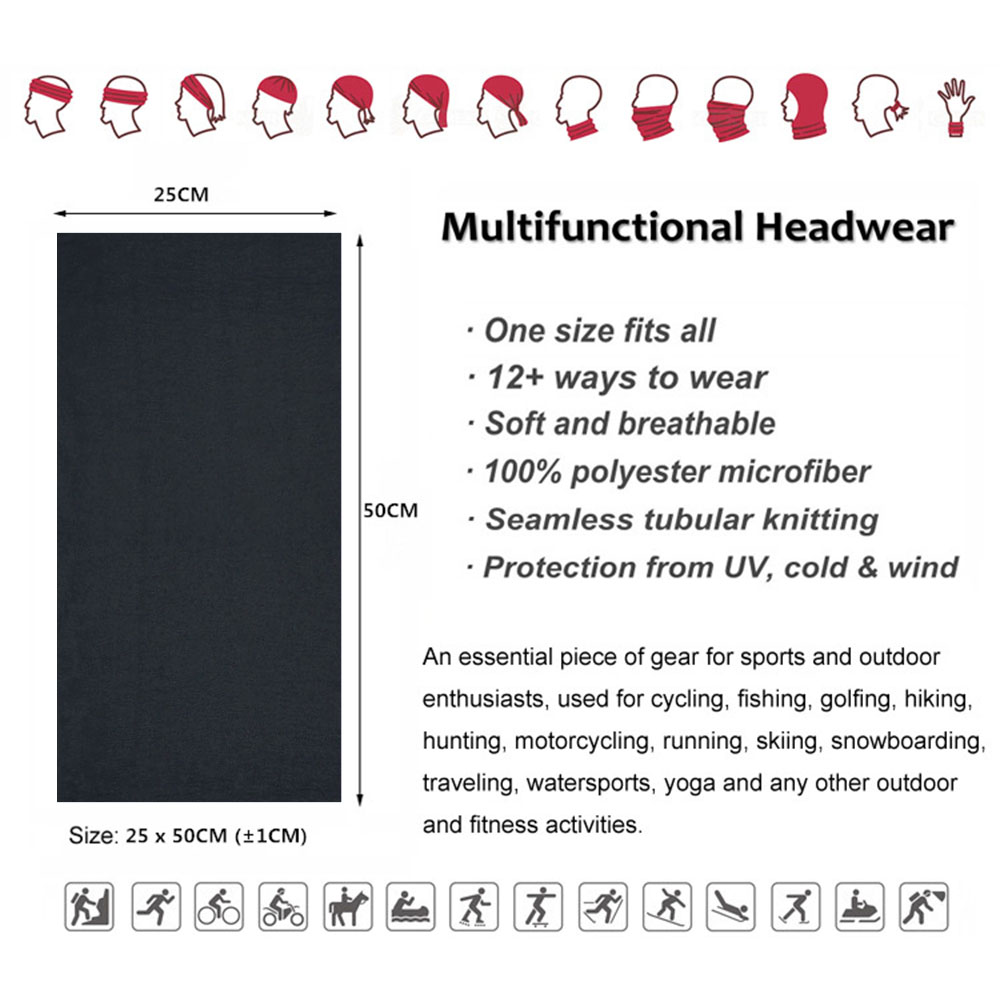 Dark Color Tube Neckchief Outd - огляд і ціна Running Gear In The Dark