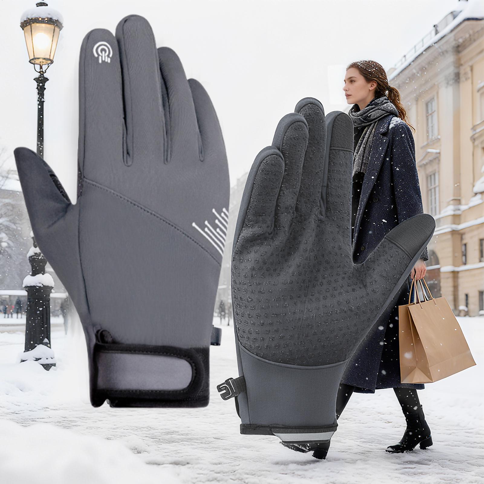 Winter Gloves Women Windproof  - огляд і ціна Running Gear In Snow