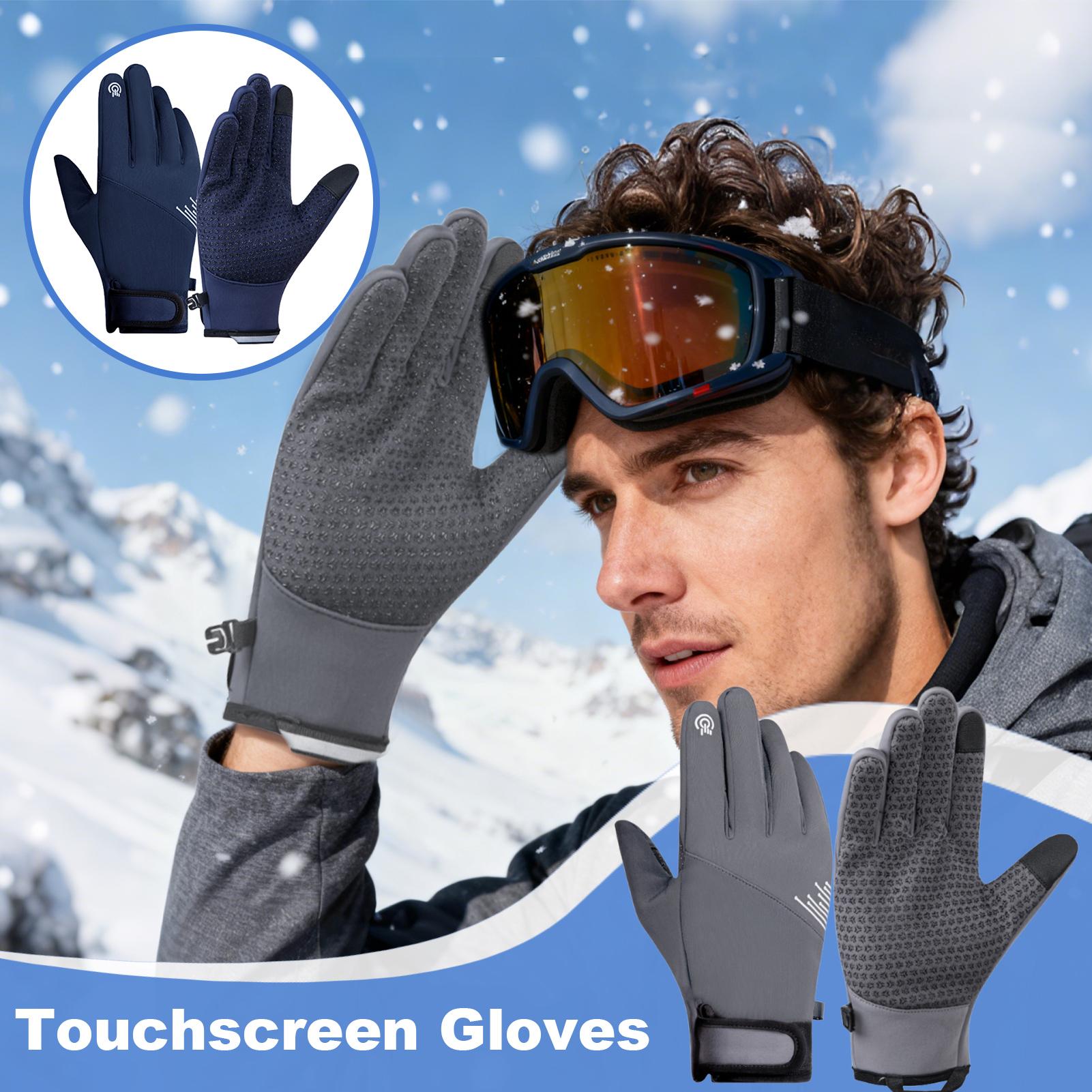 Winter Gloves Men Windproof To - огляд і ціна Running Gear In Snow