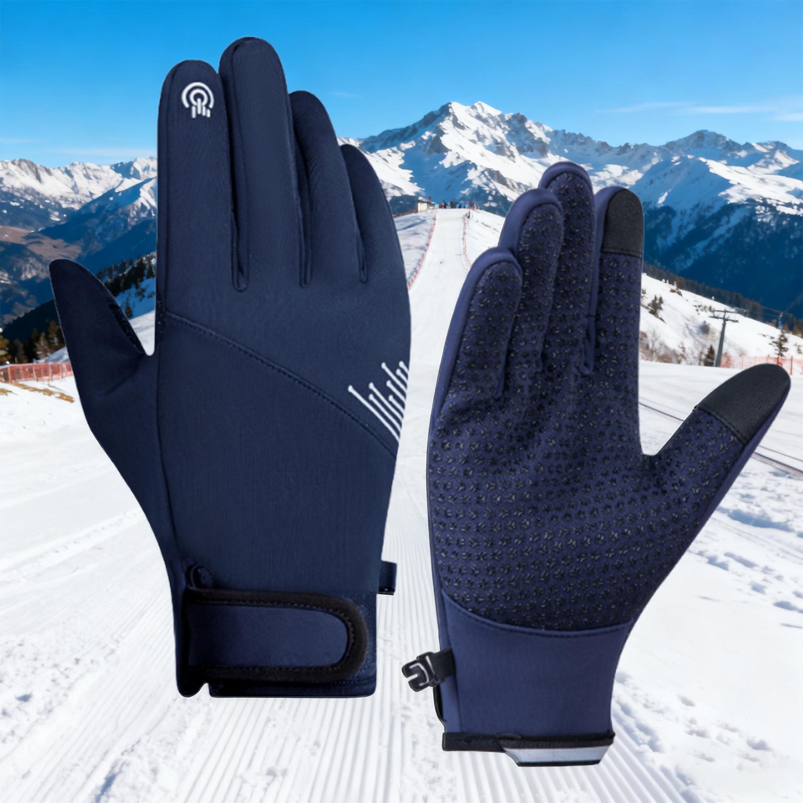 Winter Gloves Men Windproof To - огляд і ціна Running Gear In Snow