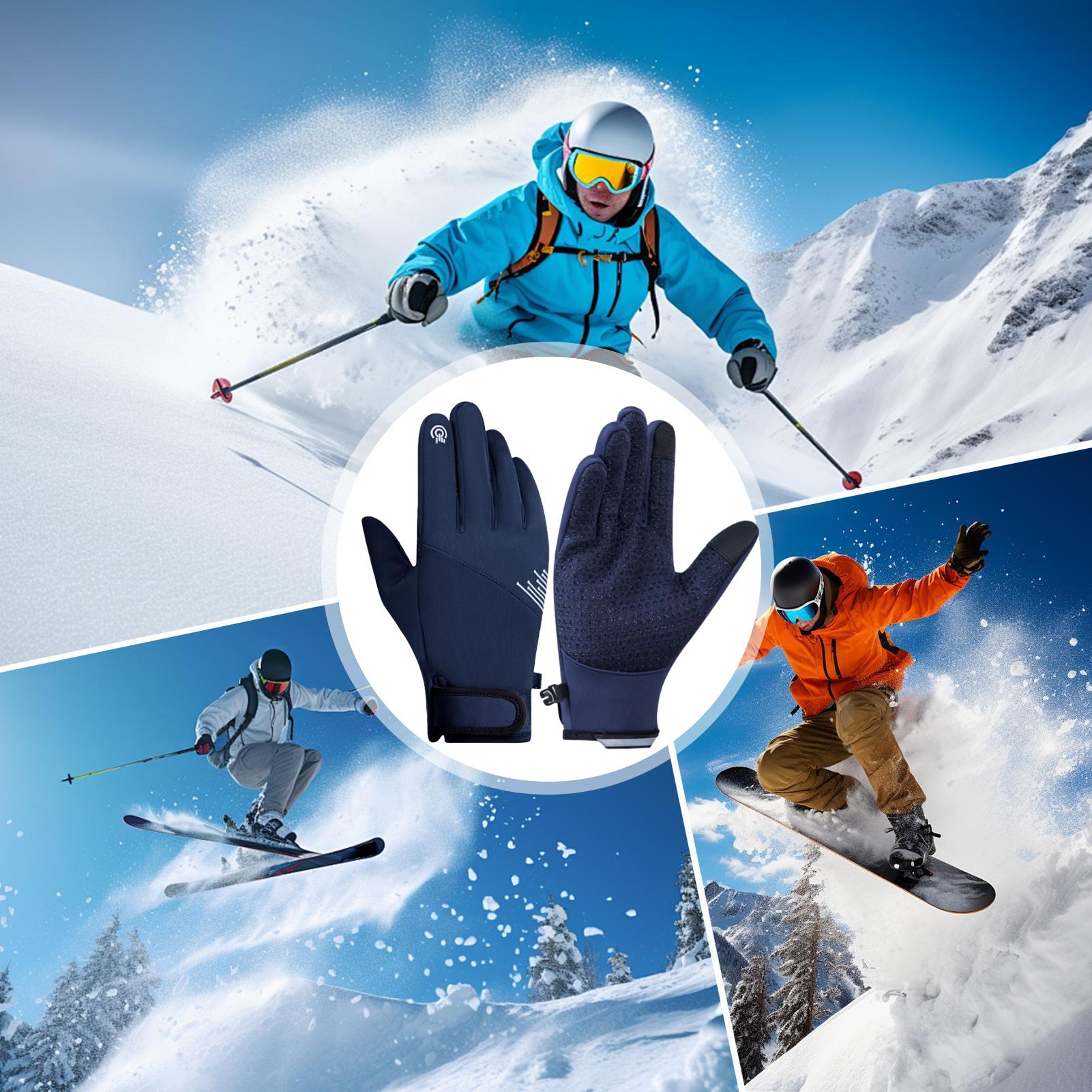 Winter Gloves Men Windproof To - огляд і ціна Running Gear In Snow
