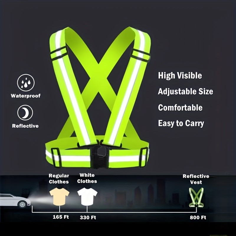 High Visibility Reflective Saf - огляд і ціна Running Gear Night